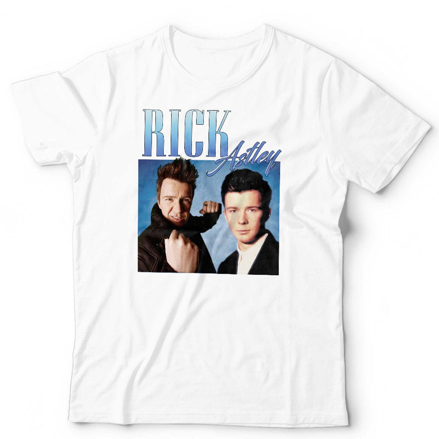 Rick Astley  and Stag Hen Do 80s TShirt  Graphic Design  Unisex Fan Tee