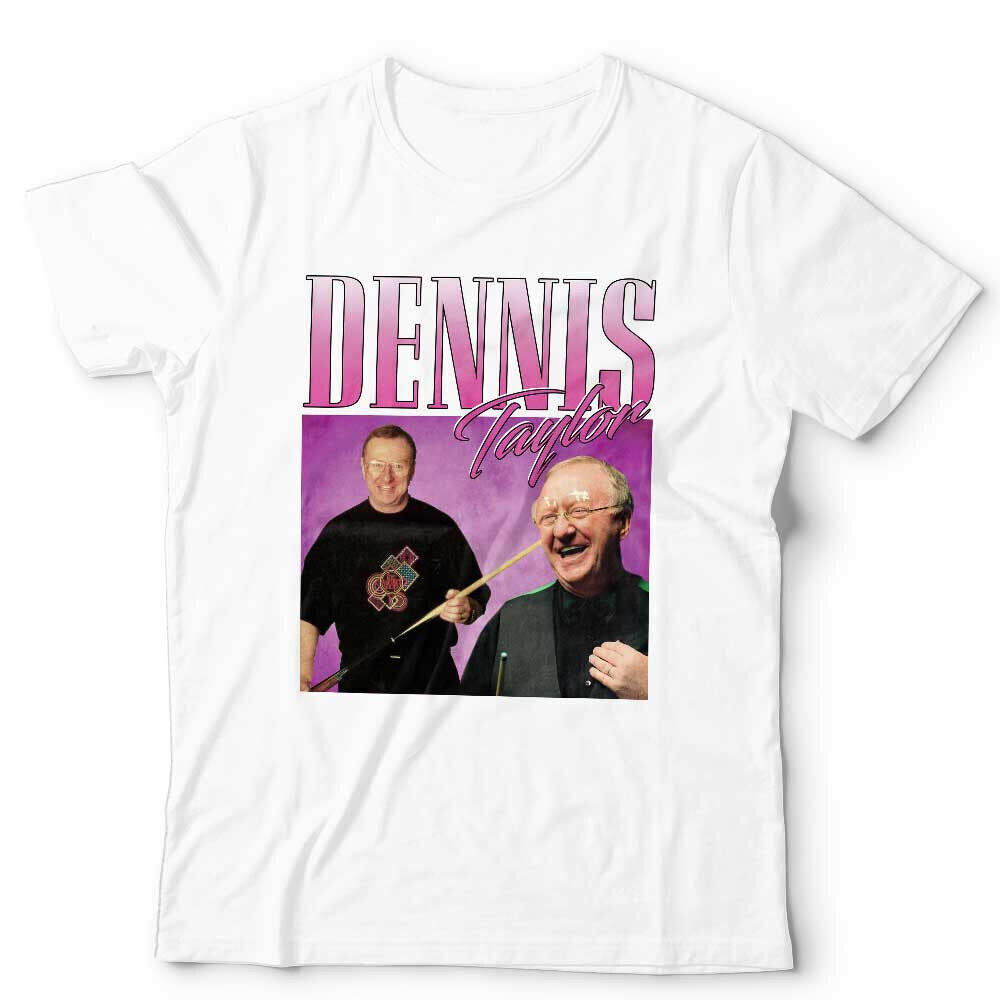Dennis Taylor Tshirt Appreciation Unisex Snooker Throwback Homage Funny