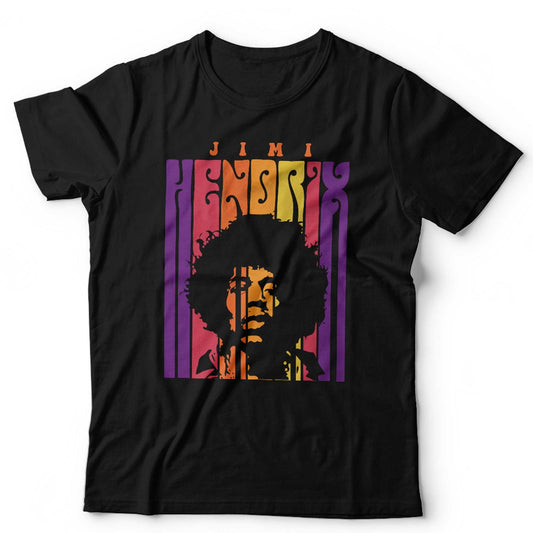 Jimi Hendrix Retro Tshirt Unisex Are You Experienced Guitar Legend Psychedelic