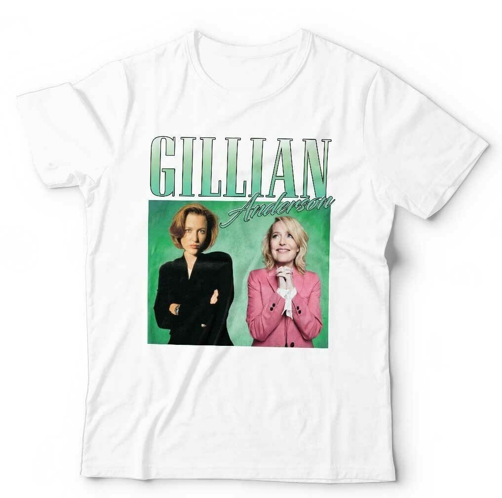 Gillian Anderson Tshirt Appreciation Unisex Homage Throwback X Files Crown