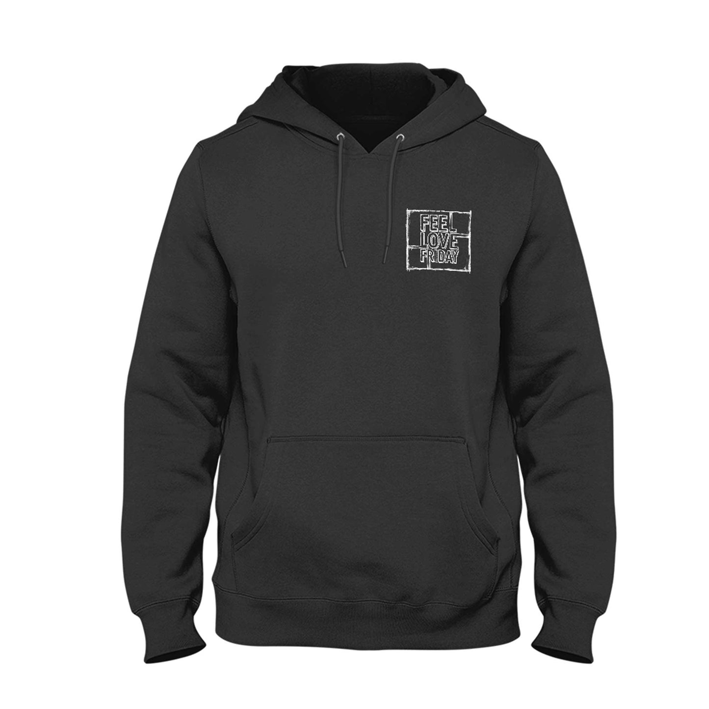 Feel Love Friday Chest Hoodie Pullover