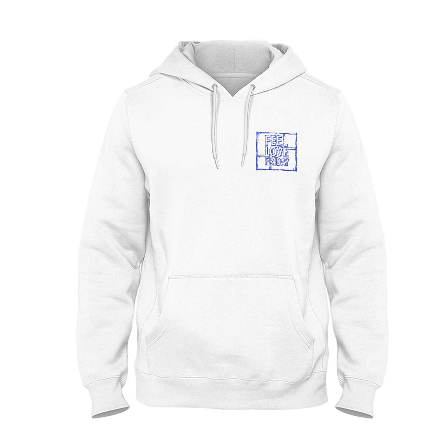 Feel Love Friday Chest Hoodie Pullover