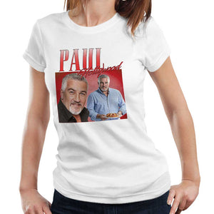 Paul Hollywood Appreciation Tshirt Fitted Ladies