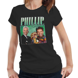 Phillip Schofield Appreciation Tshirt Fitted Ladies