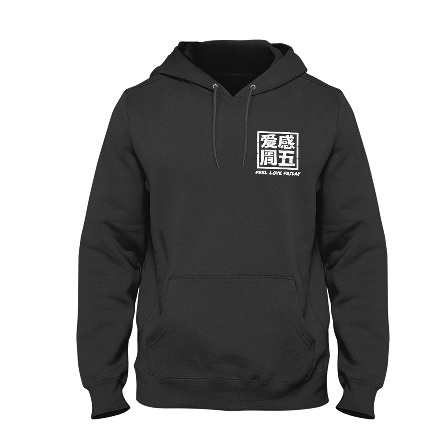 Tokyo Feel Love Friday Chest Hoodie Pullover