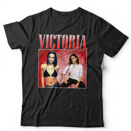 Victoria Beckham Tshirt Appreciation Unisex Homage Throwback Stag Hen Do Funny