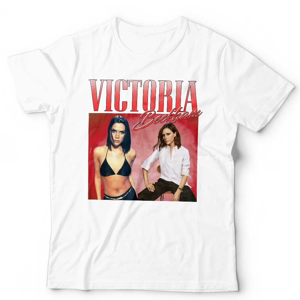 Victoria Beckham Tshirt Appreciation Unisex Homage Throwback Stag Hen Do Funny