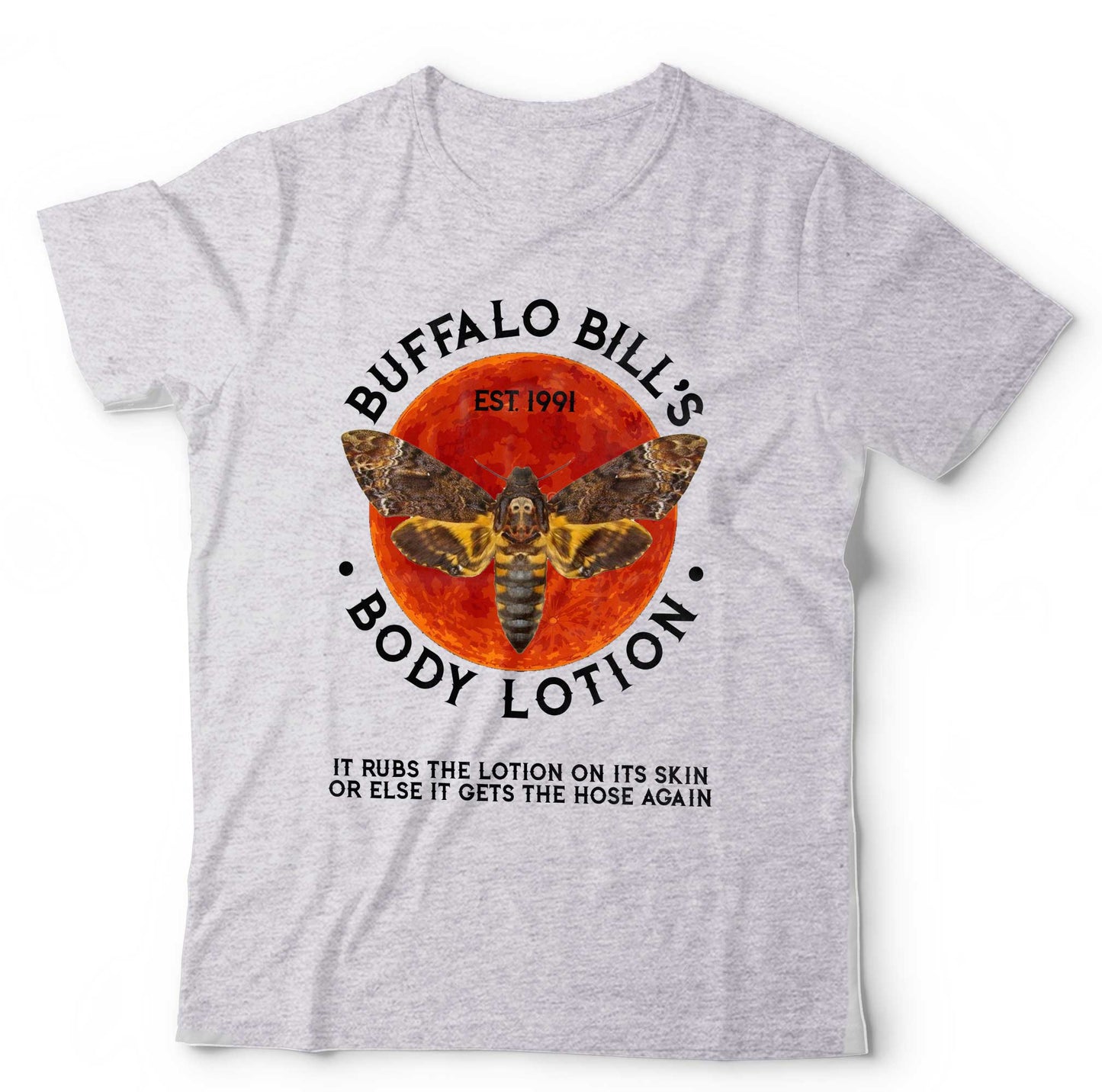 Buffalo Body Lotion Tshirt Unisex  Silence, Horror, Lambs, Hannibal