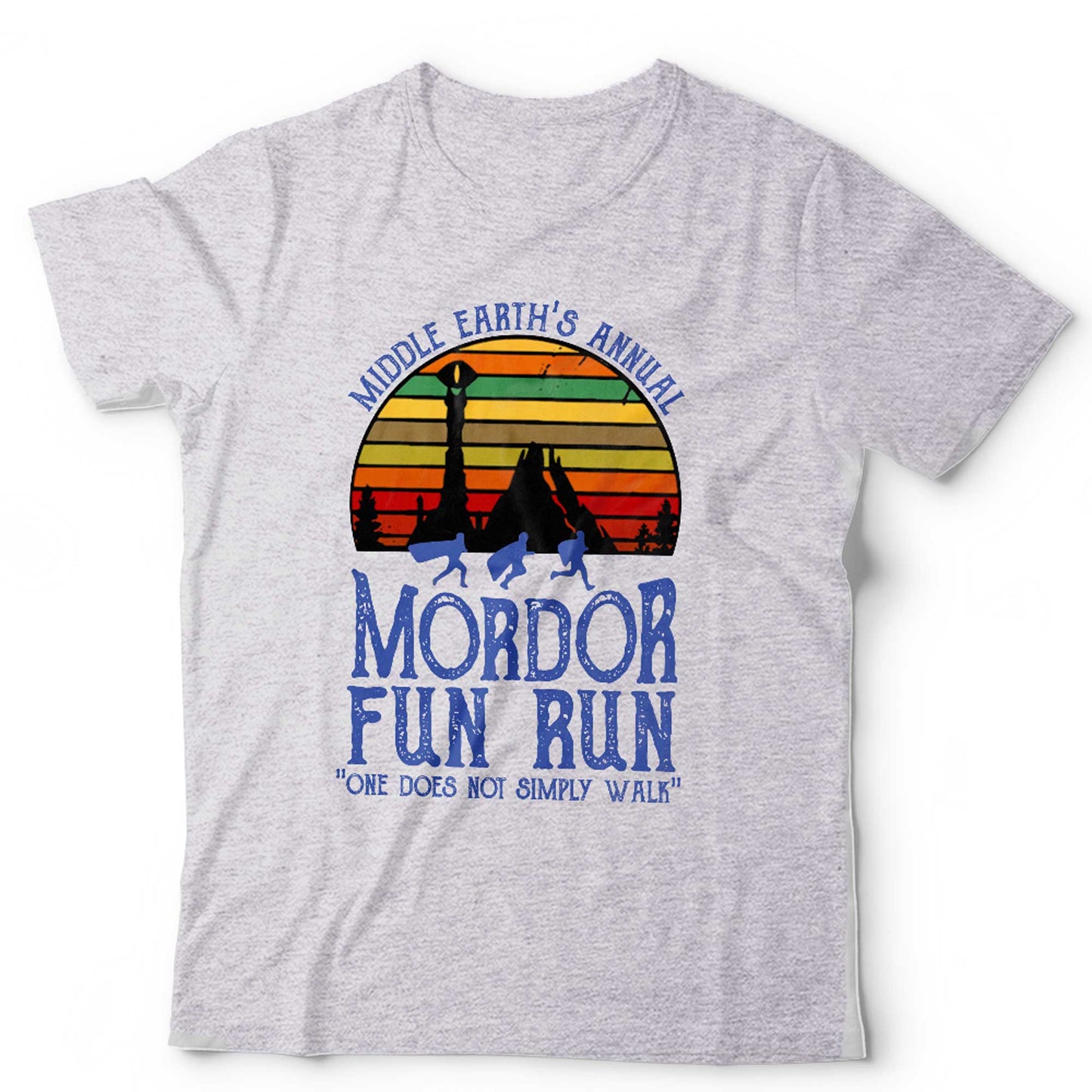 Mordor Fun Run Tshirt Unisex & Kids  Middle Earth Parody LOTR