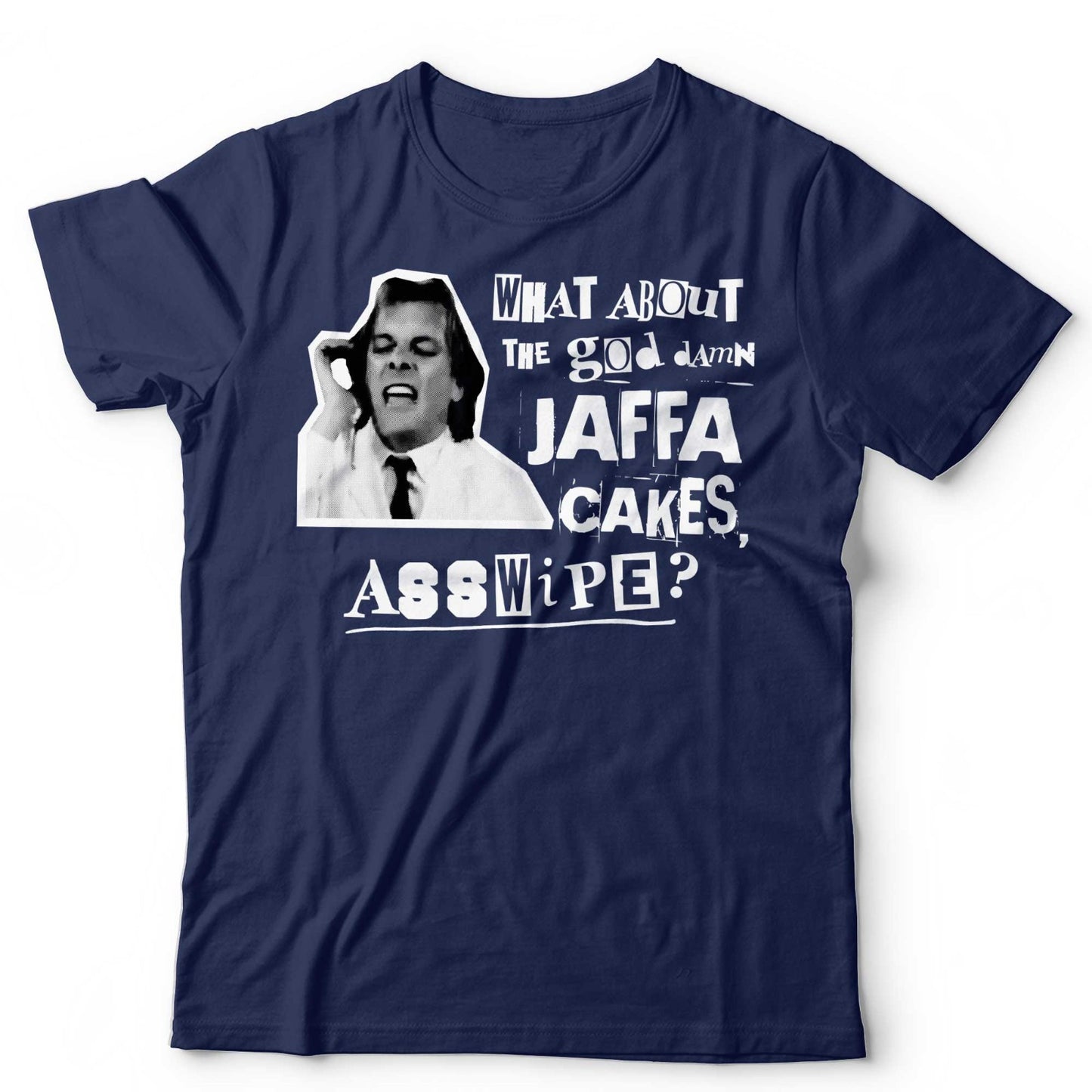Bottom T Shirt Jaffa Cakes Rik Mayall Funny British Comedy TV Young Ones