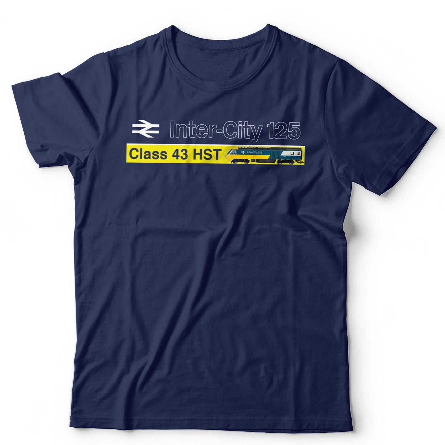InterCity 125 Train T-Shirt HST Class 43 Rail Enthusiast Graphic Unisex & Kids