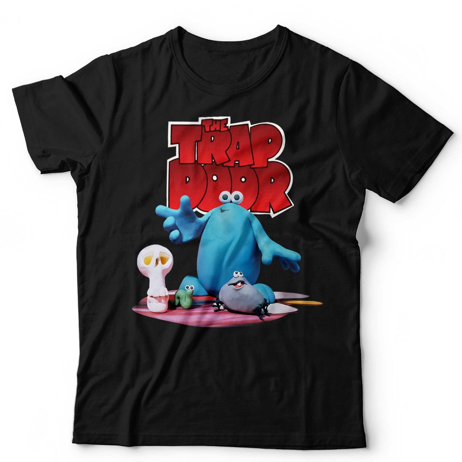 Trap Door T-Shirt Unisex & Kids Retro 80s British TV Cartoon Horror Dark Fantasy