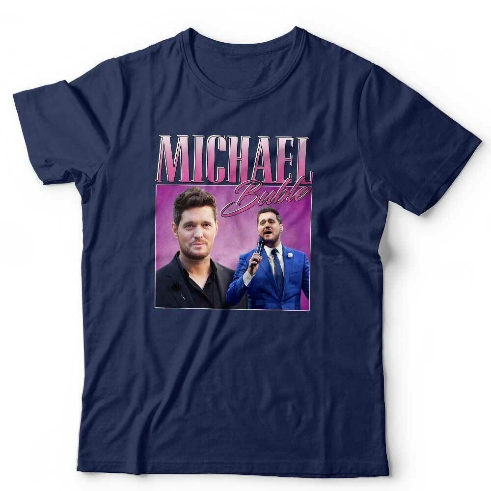 Michael Bublé T-Shirt | Christmas Jazz Crooner Fan Gift | Funny Stag Hen Do Thro