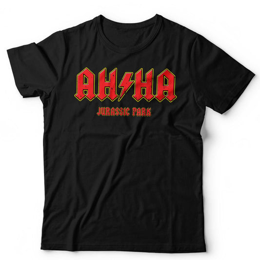 Alan Partridge T Shirt Funny Ah Ha Jurassic Park Quote Rock Band Parody Unisex