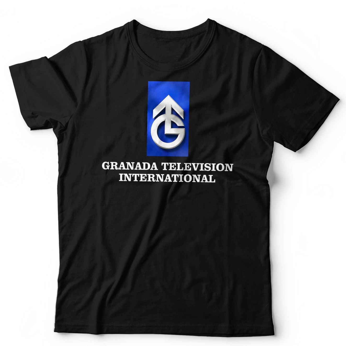 Granada TV Logo T Shirt International Retro Vintage 70s 80s Graphic Tee Unisex