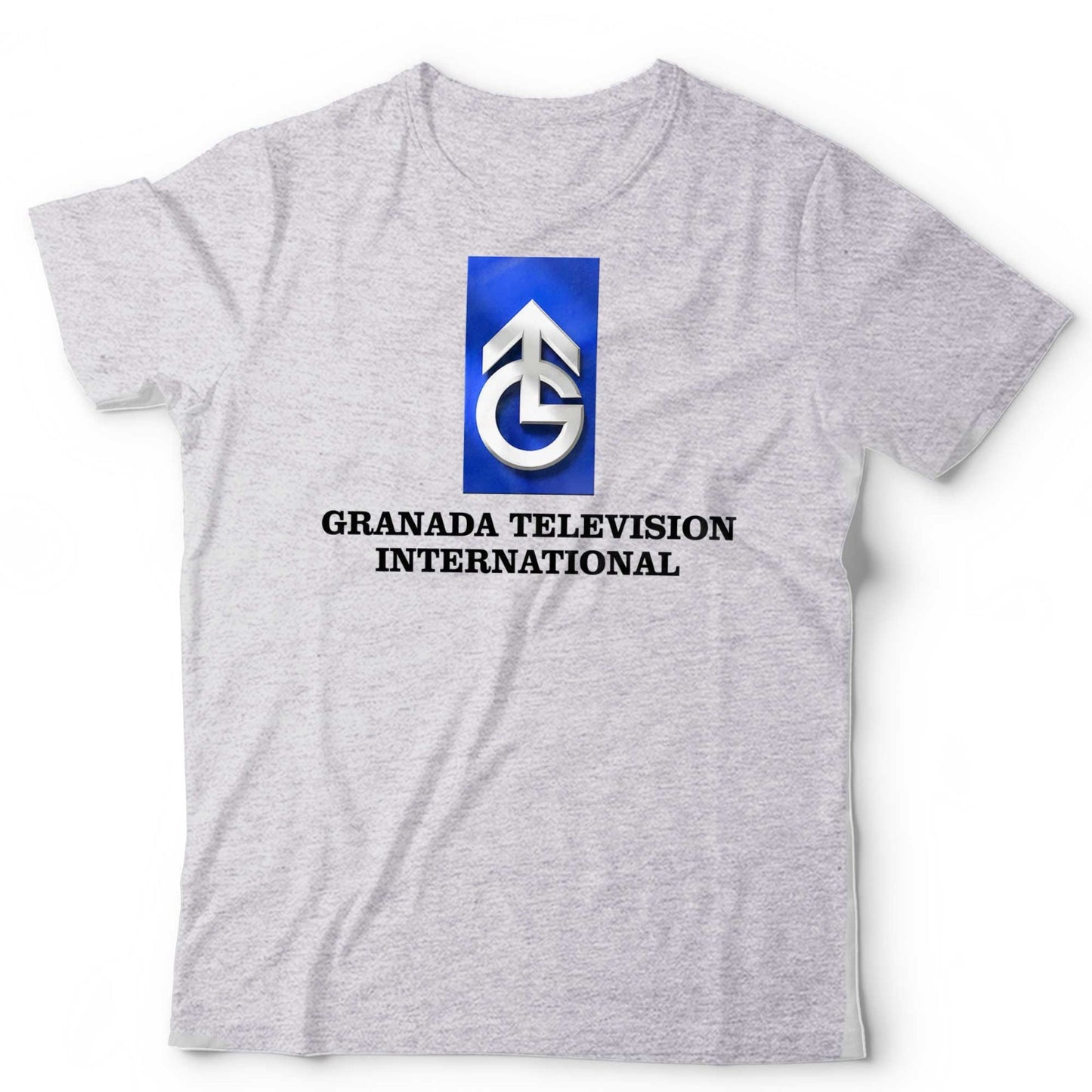 Granada TV Logo T Shirt International Retro Vintage 70s 80s Graphic Tee Unisex