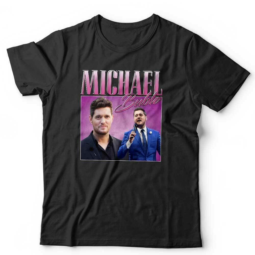Michael Bublé T-Shirt | Christmas Jazz Crooner Fan Gift | Funny Stag Hen Do Thro