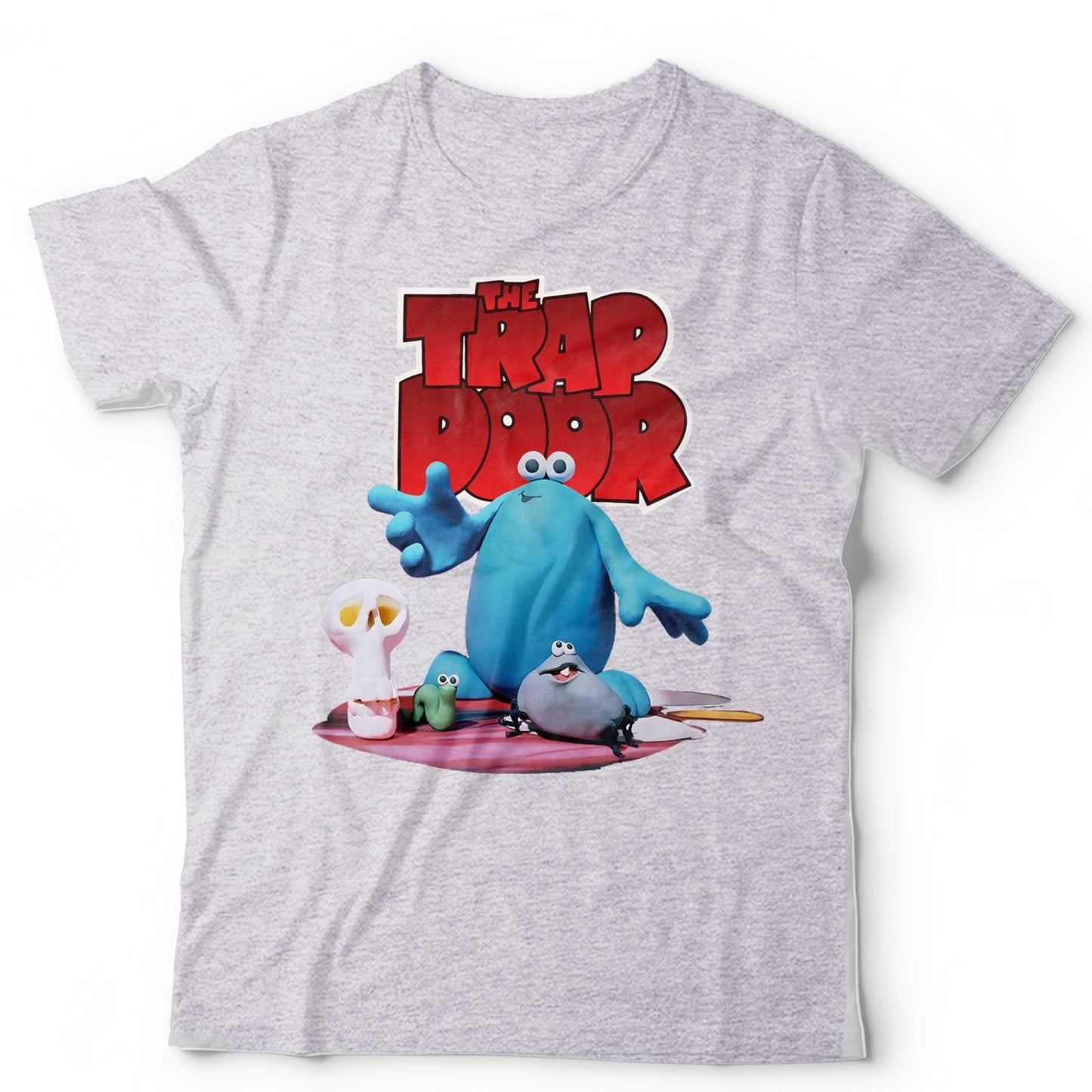 Trap Door T-Shirt Unisex & Kids Retro 80s British TV Cartoon Horror Dark Fantasy