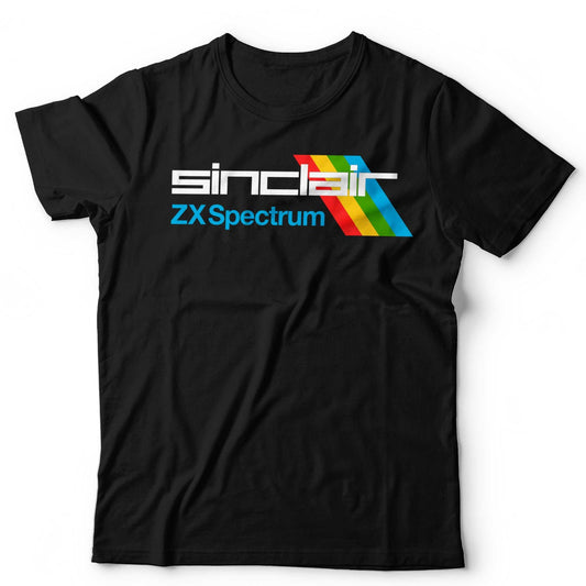 Sinclair ZX Spectrum T Shirt Retro Gaming 80s PC Classic Vintage Video Games
