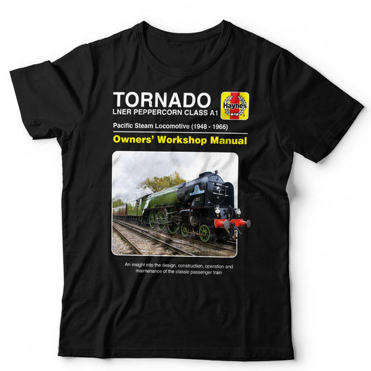 Train T-Shirt Peppercorn Tornado Haynes Trainspotter Railfan Unisex & Kids