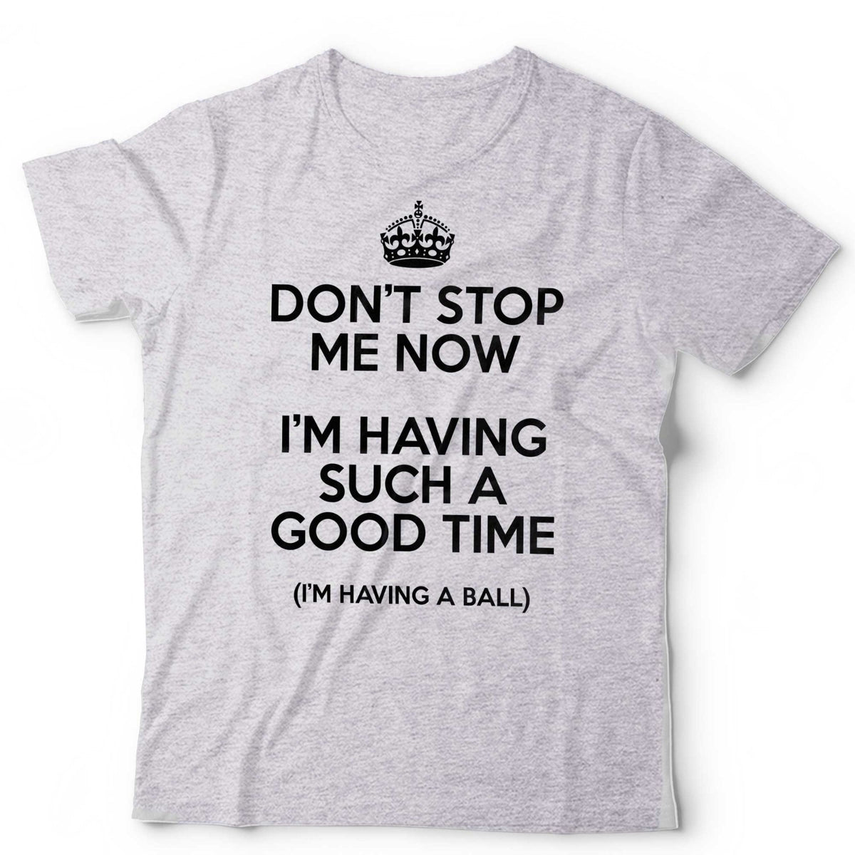 Music Lyrics T-Shirt Freddie Mercury Don't Stop Me Now Funny Unisex & Kids Tee