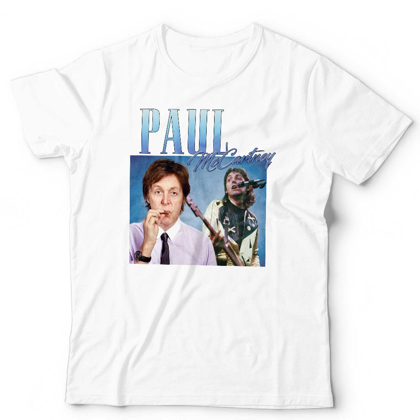 Paul McCartney Tshirt  Appreciation Unisex & Kids Homage Throwback Stag Hen Do