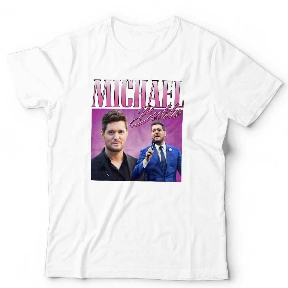 Michael Bublé T-Shirt | Christmas Jazz Crooner Fan Gift | Funny Stag Hen Do Thro