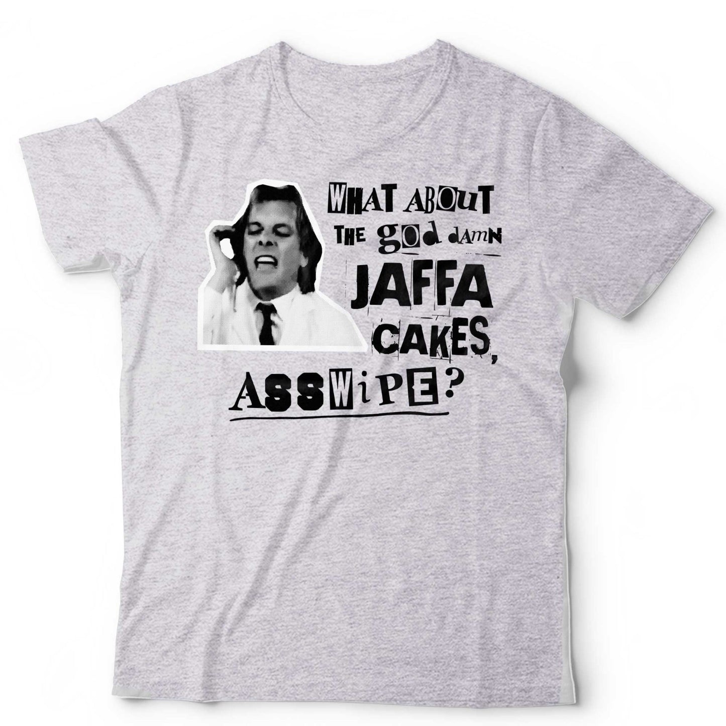 Bottom T Shirt Jaffa Cakes Rik Mayall Funny British Comedy TV Young Ones