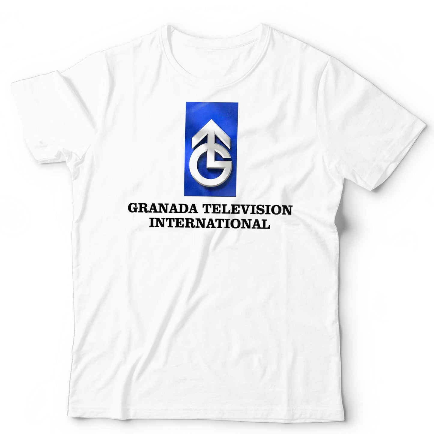 Granada TV Logo T Shirt International Retro Vintage 70s 80s Graphic Tee Unisex