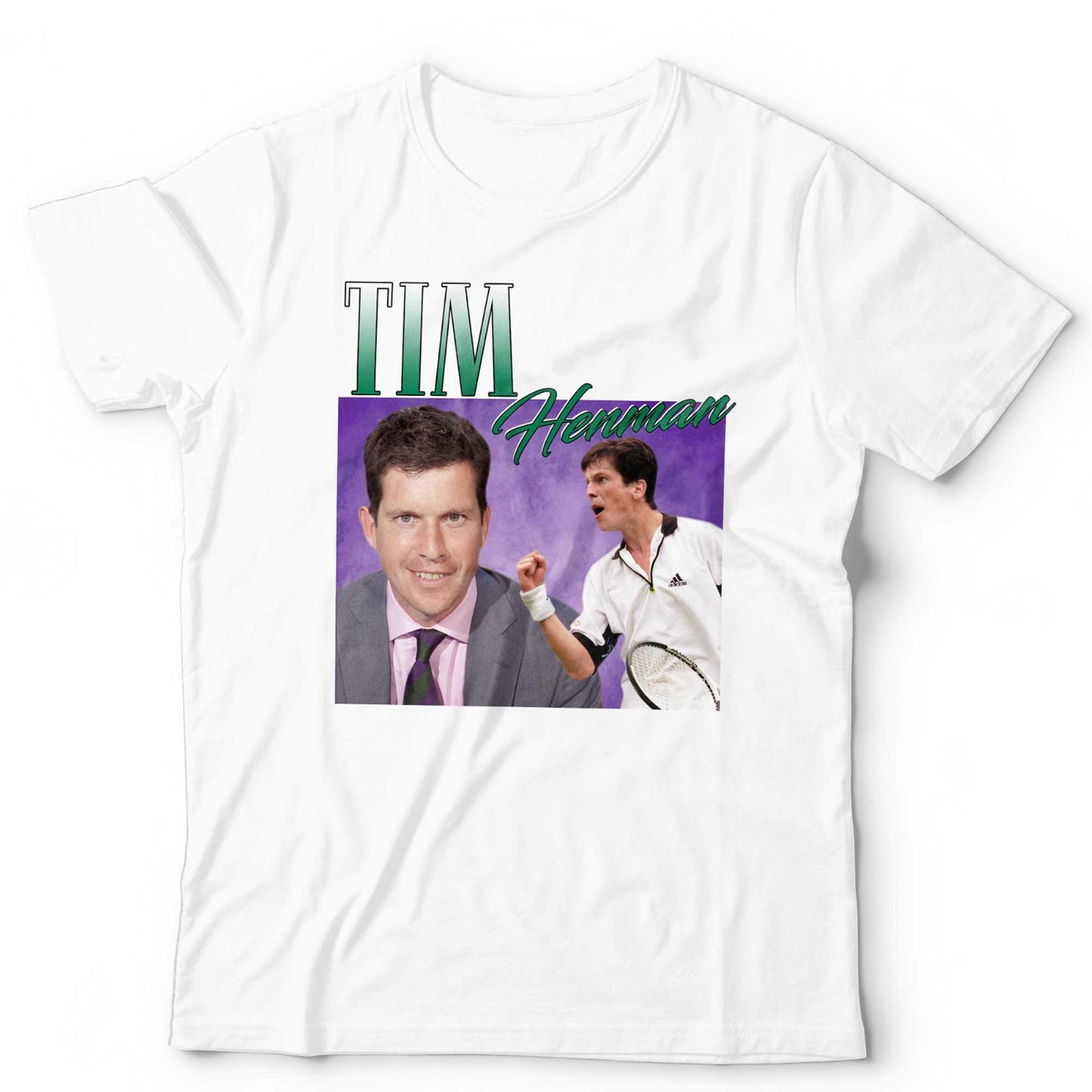 Tim Henman Tshirt NEW 2 Appreciation Unisex & Kids Homage Wimbledon Funny Tennis