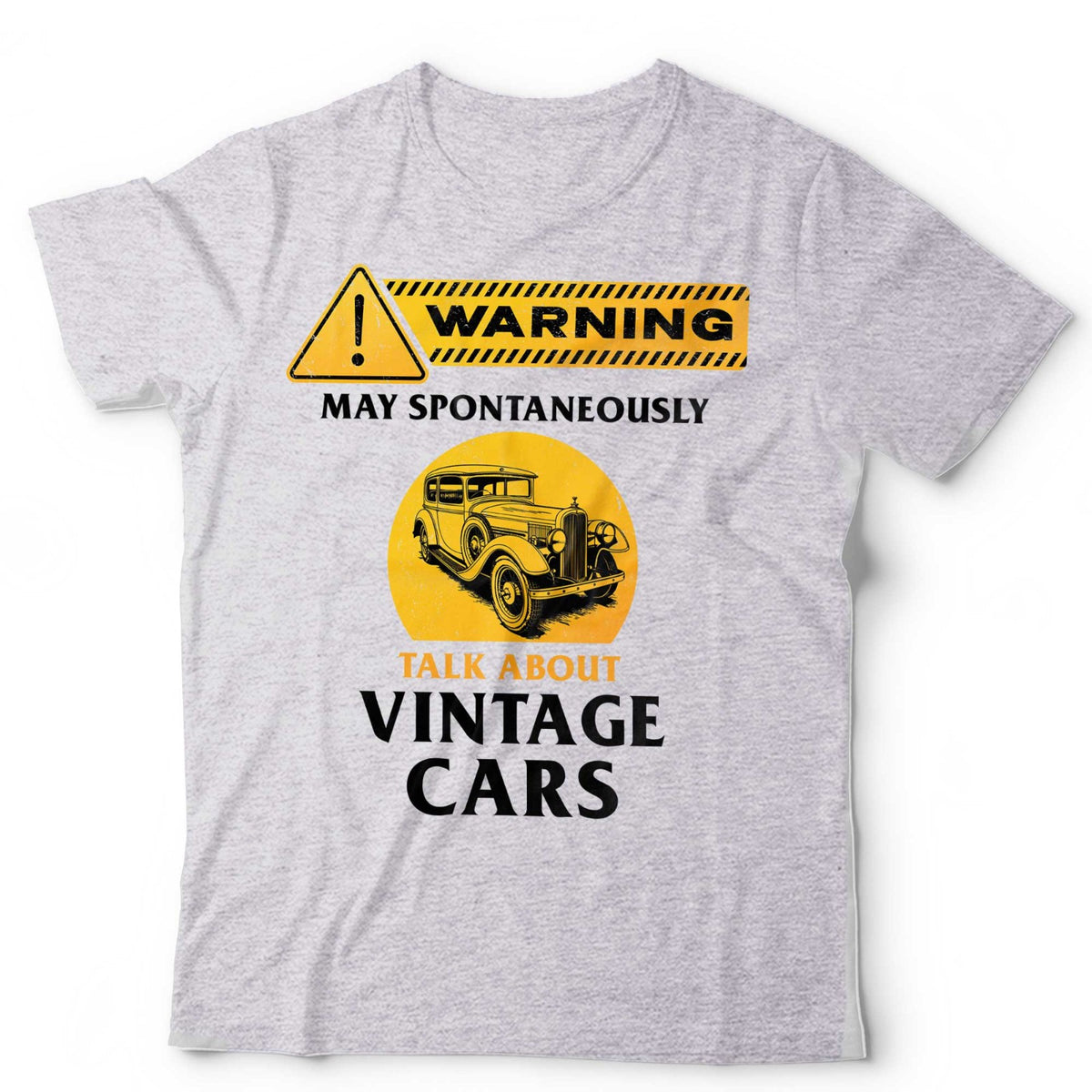 Vintage Cars T-Shirt May Spontaneously Talk About Automobile Car Unisex & Kids