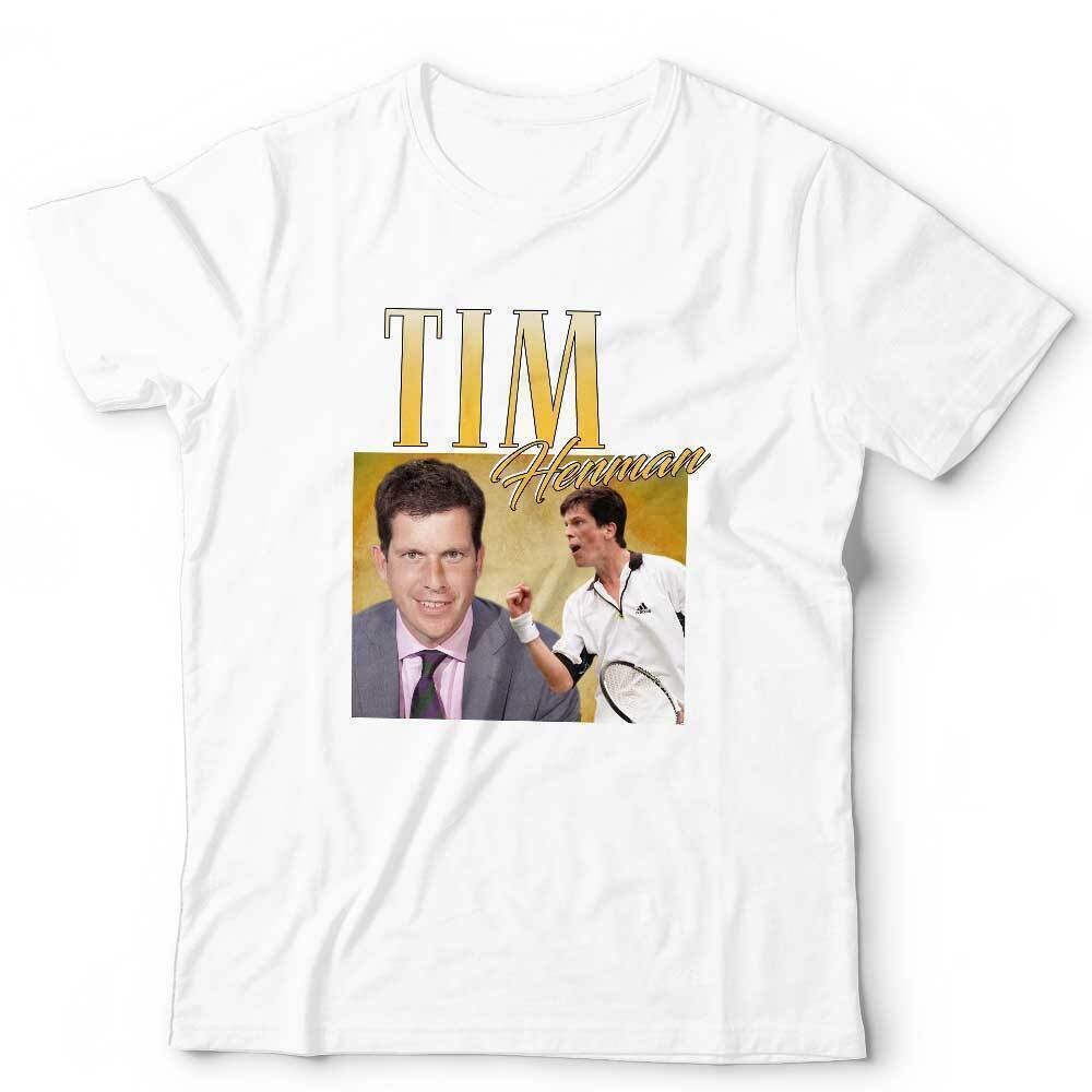Tim Henman Tshirt Appreciation Unisex Homage Wimbledon Stag or Hen Funny Tennis