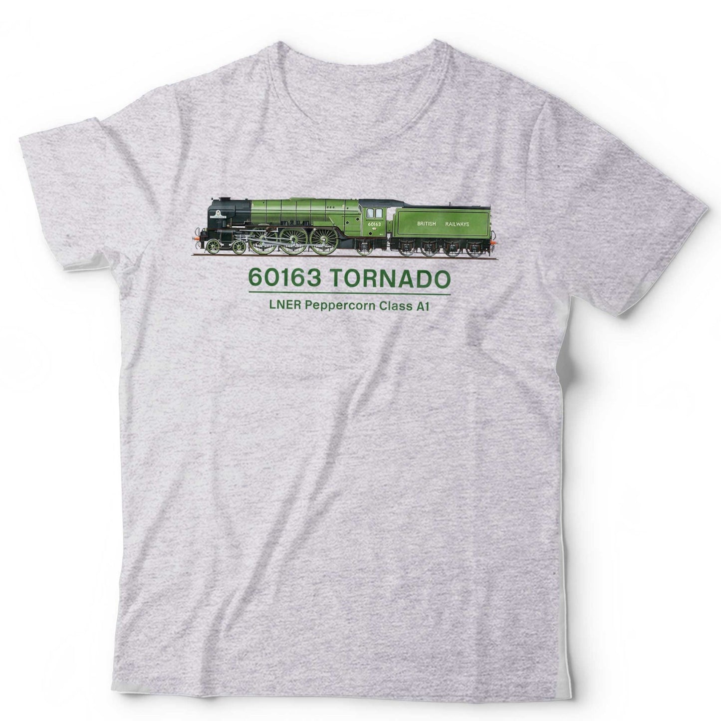 Train T-Shirt Tornado Peppercorn A1 Steam Locomotive Railway Unisex & Kids Tee