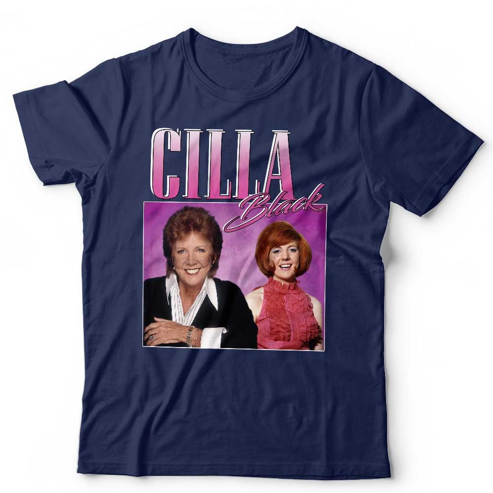 Cilla Black T-Shirt Appreciation Homage Throwback 90s Tee Funny Meme Stag Hen Do