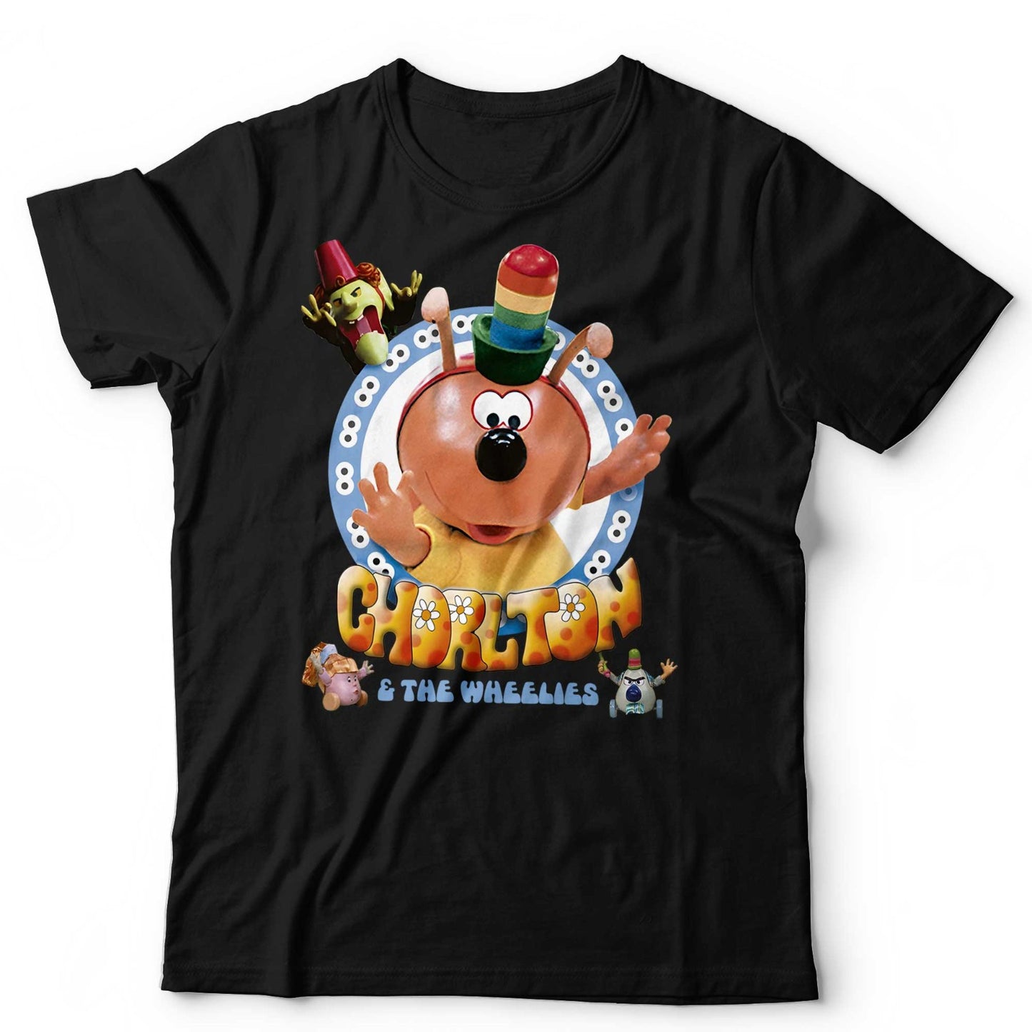 Chorlton and the Wheelies T-Shirt Retro 70s 80s British Kids TV Nostalgia