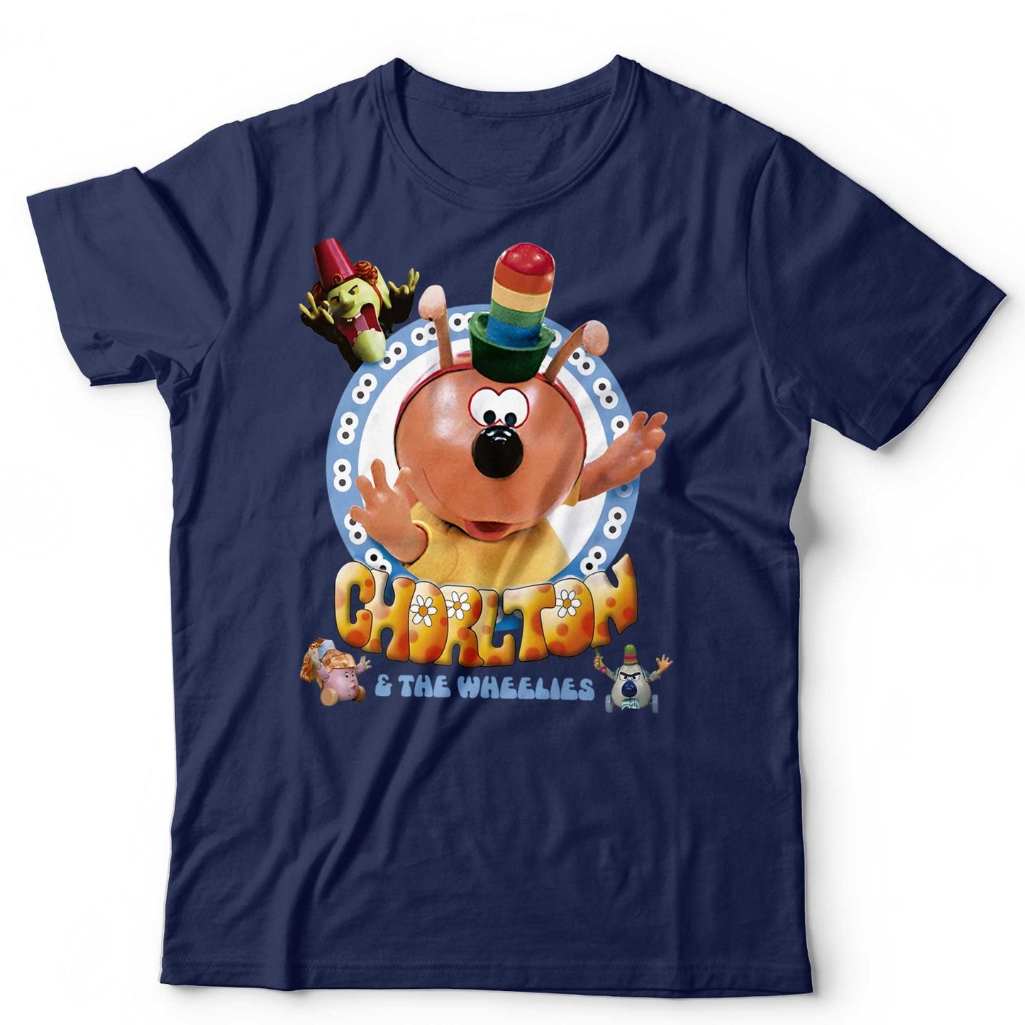 Chorlton and the Wheelies T-Shirt Retro 70s 80s British Kids TV Nostalgia