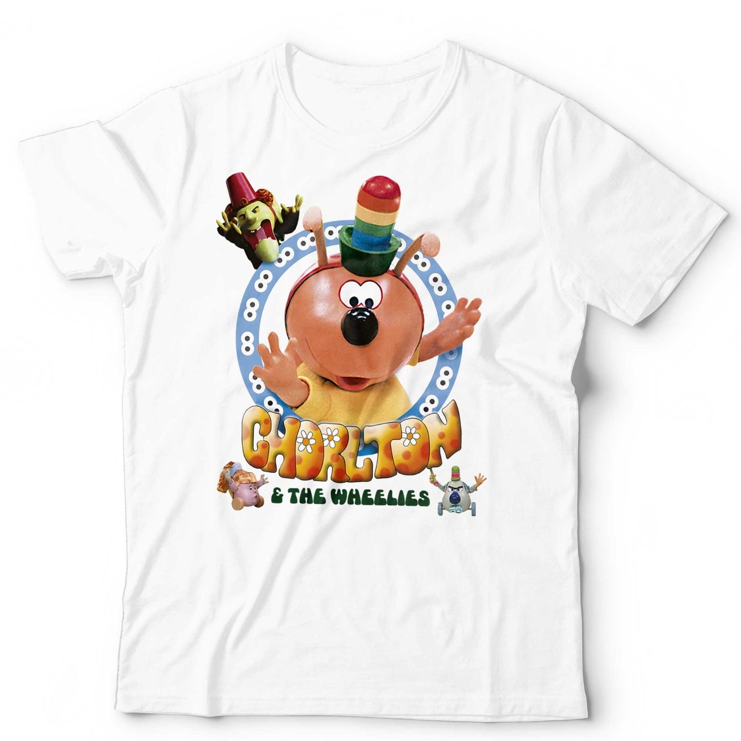 Chorlton and the Wheelies T-Shirt Retro 70s 80s British Kids TV Nostalgia