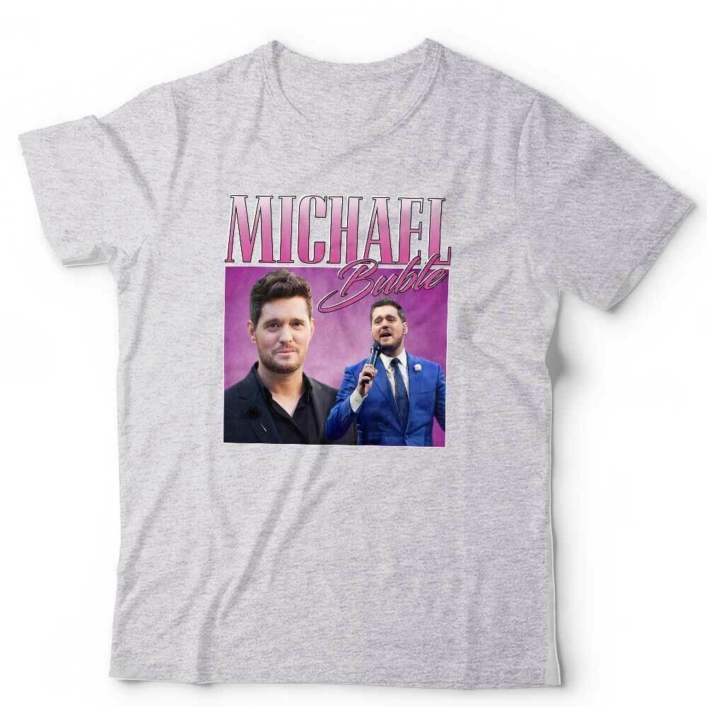 Michael Bublé T-Shirt | Christmas Jazz Crooner Fan Gift | Funny Stag Hen Do Thro