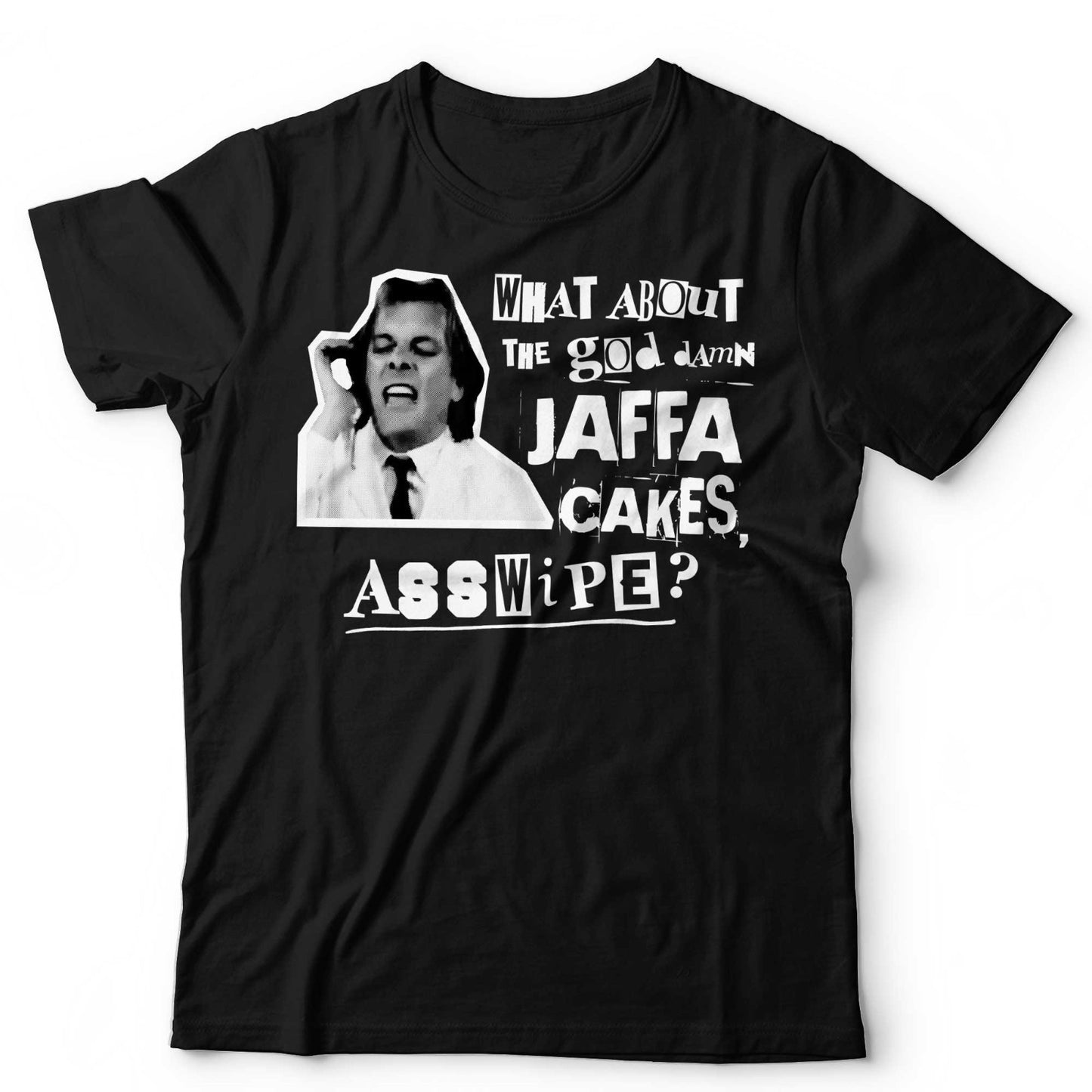 Bottom T Shirt Jaffa Cakes Rik Mayall Funny British Comedy TV Young Ones