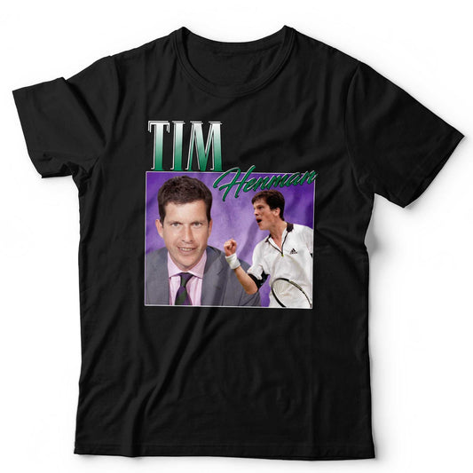 Tim Henman Tshirt NEW 2 Appreciation Unisex & Kids Homage Wimbledon Funny Tennis