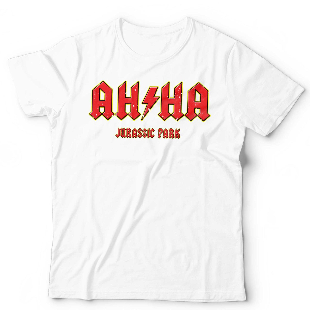 Alan Partridge T Shirt Funny Ah Ha Jurassic Park Quote Rock Band Parody Unisex
