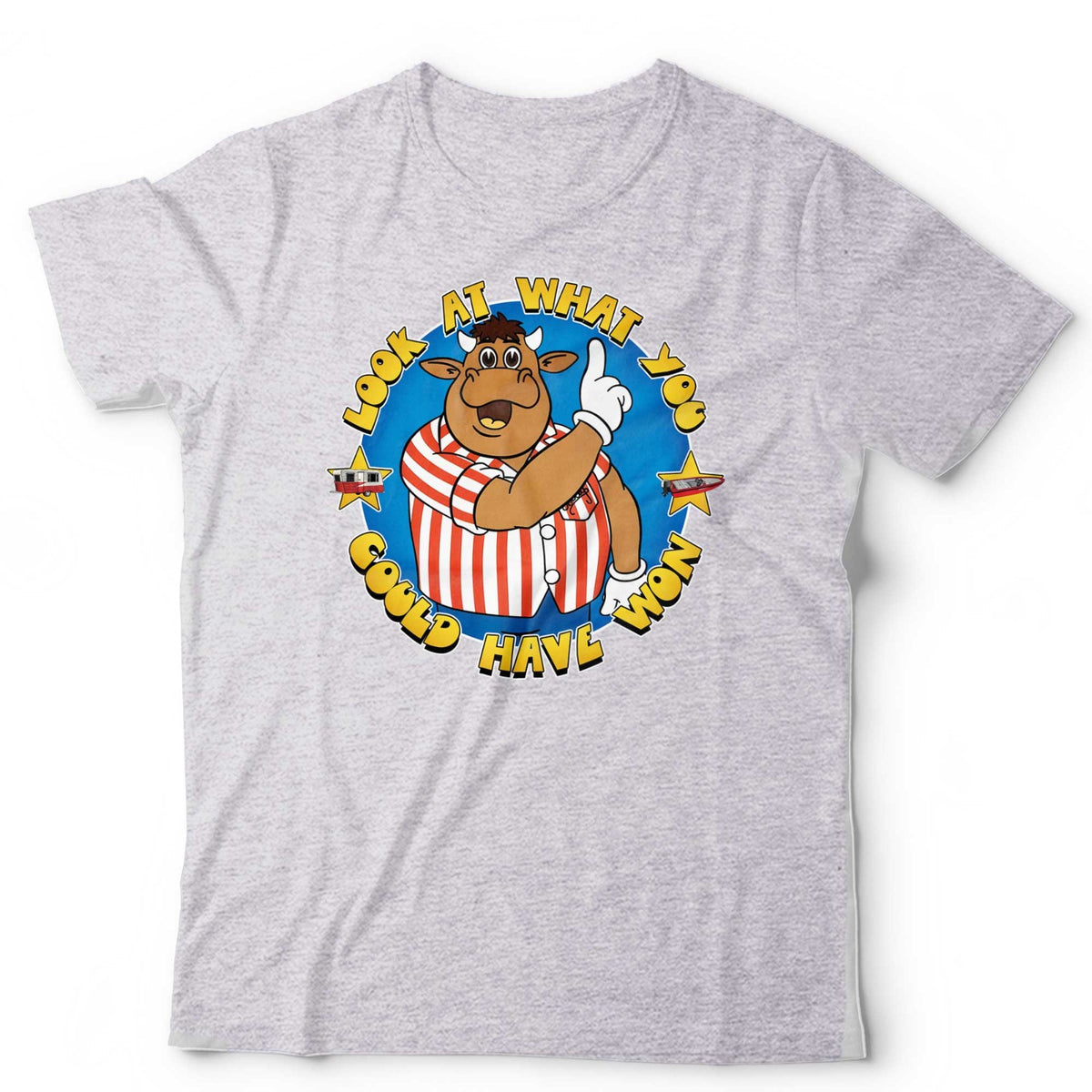 Bullseye T-Shirt Bully Look At What You Could Have Won Darts TV Funny Unisex Tee