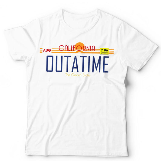 Retro T-Shirt Future Back To The Movie Outatime Marty 80s Unisex & Kids Summer