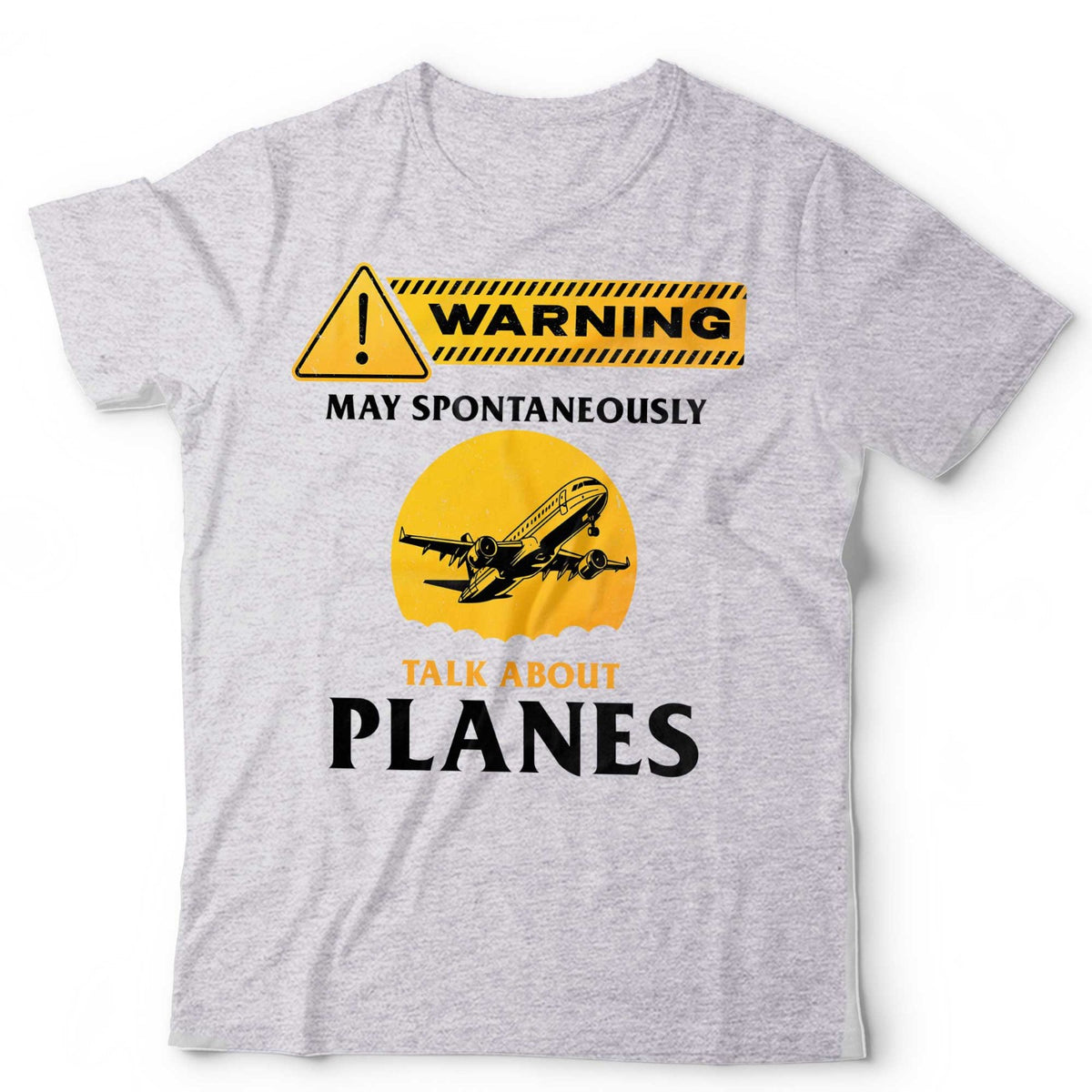 Plane T-Shirt May Spontaneously Talk About Aircraft Planes Jet Unisex & Kids