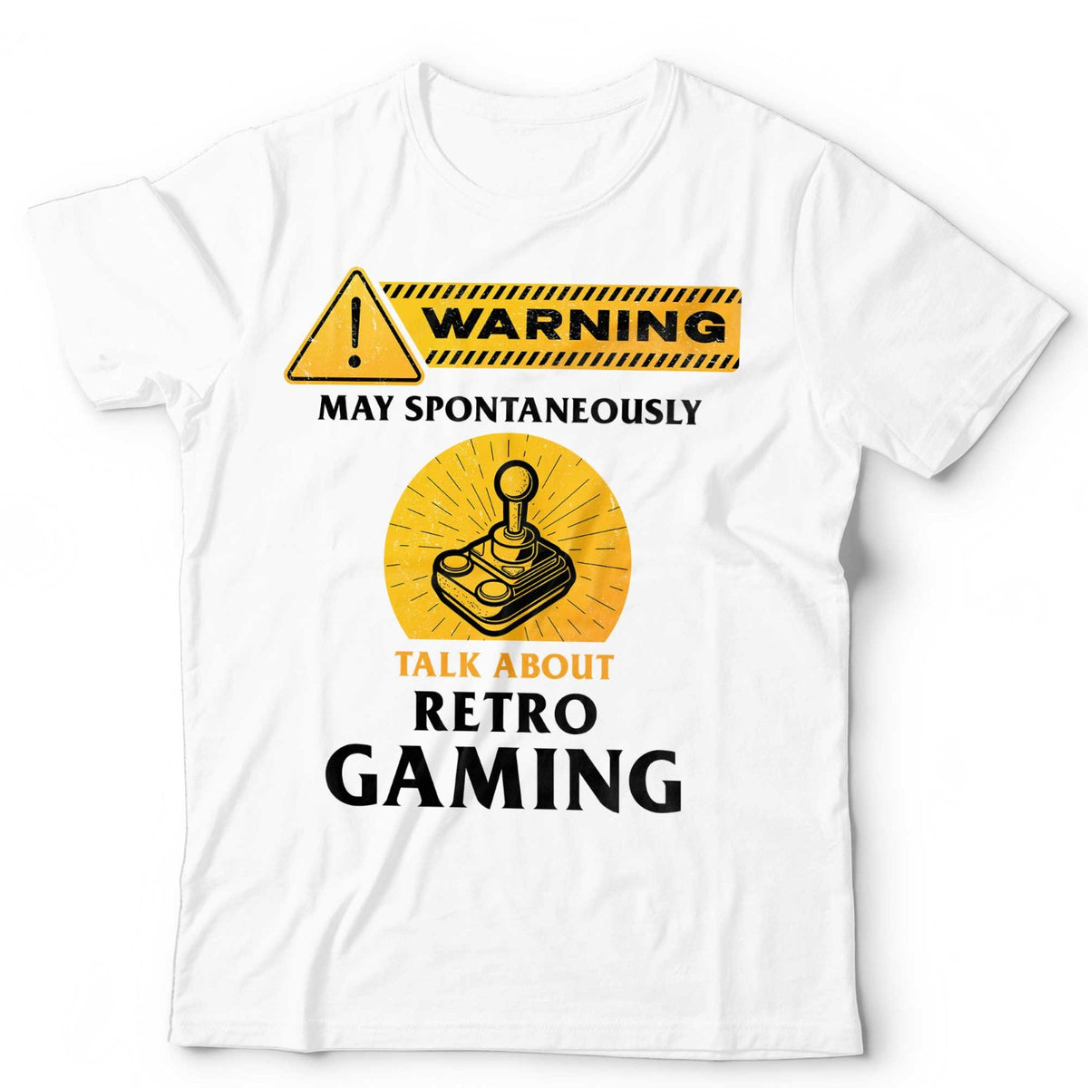 Retro Gaming T-Shirt May Spontaneously Talk About Joystick Arcade Unisex & Kids