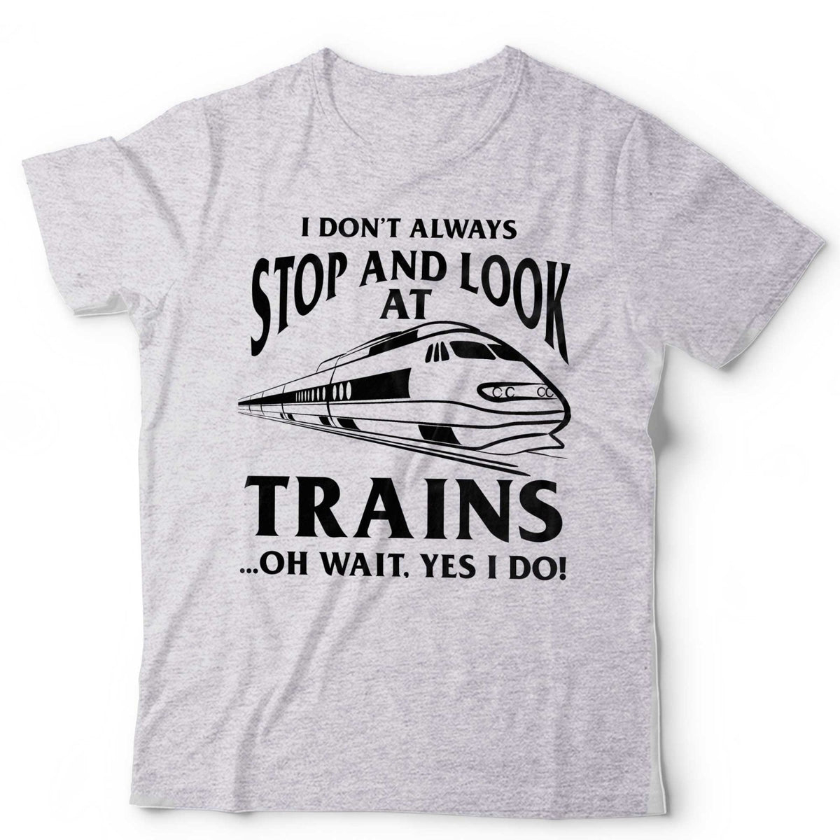 Train T-Shirt Funny Railfan Trainspotter Tee Gift Rail Locomotive Unisex & Kids