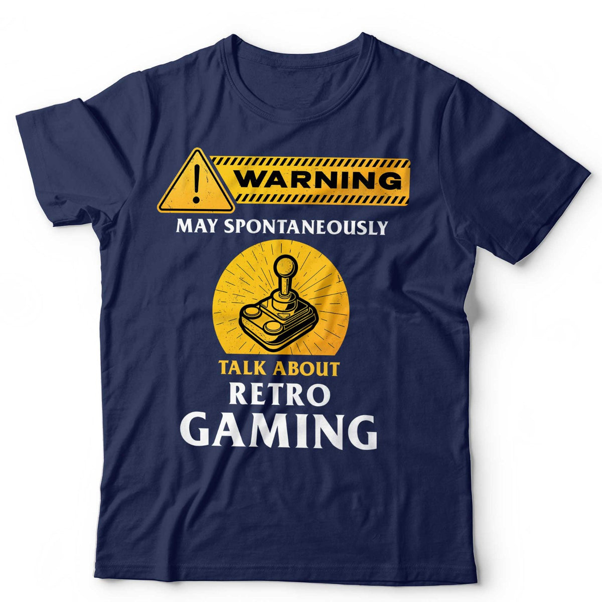 Retro Gaming T-Shirt May Spontaneously Talk About Joystick Arcade Unisex & Kids
