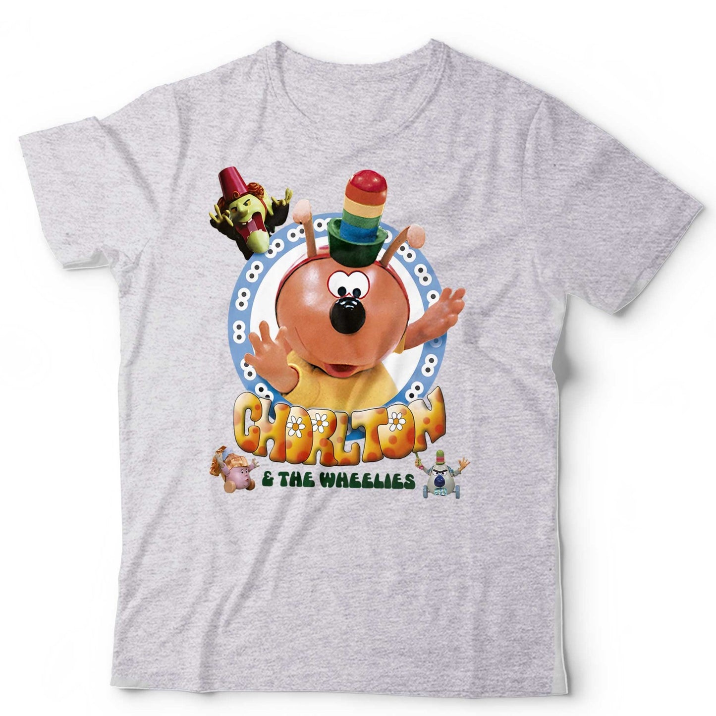 Chorlton and the Wheelies T-Shirt Retro 70s 80s British Kids TV Nostalgia