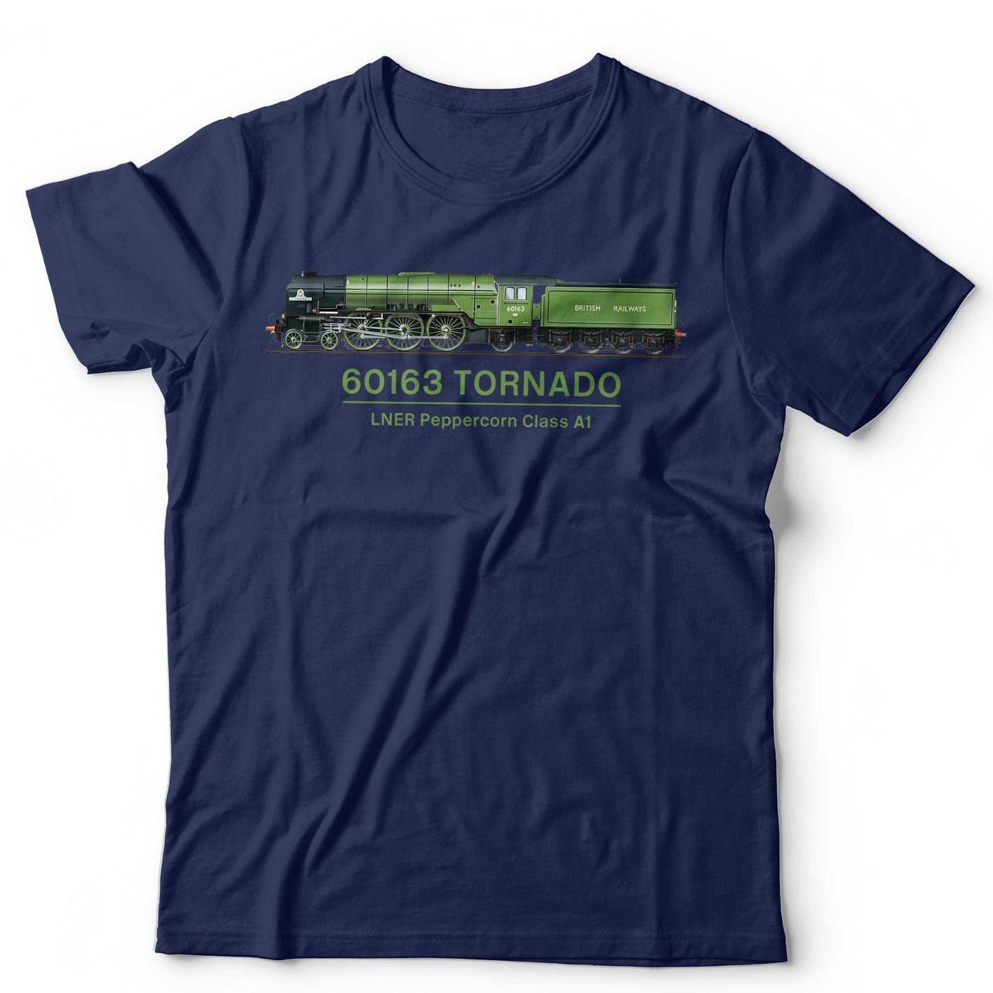 Train T-Shirt Tornado Peppercorn A1 Steam Locomotive Railway Unisex & Kids Tee