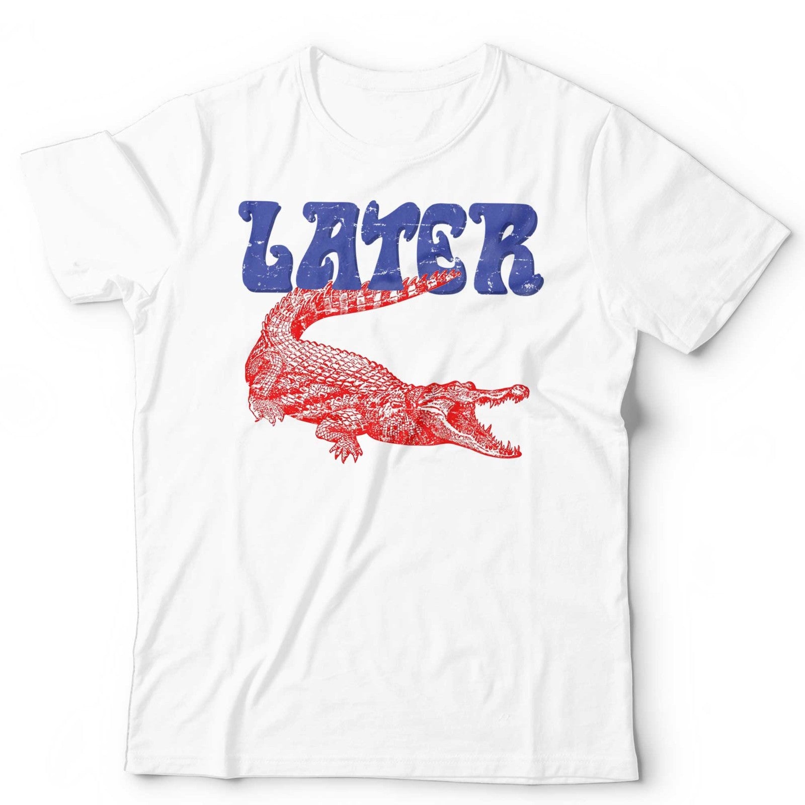 Funny Alligator Shirt Later Gator Retro Vintage Animal Graphic Tee Unisex & Kids